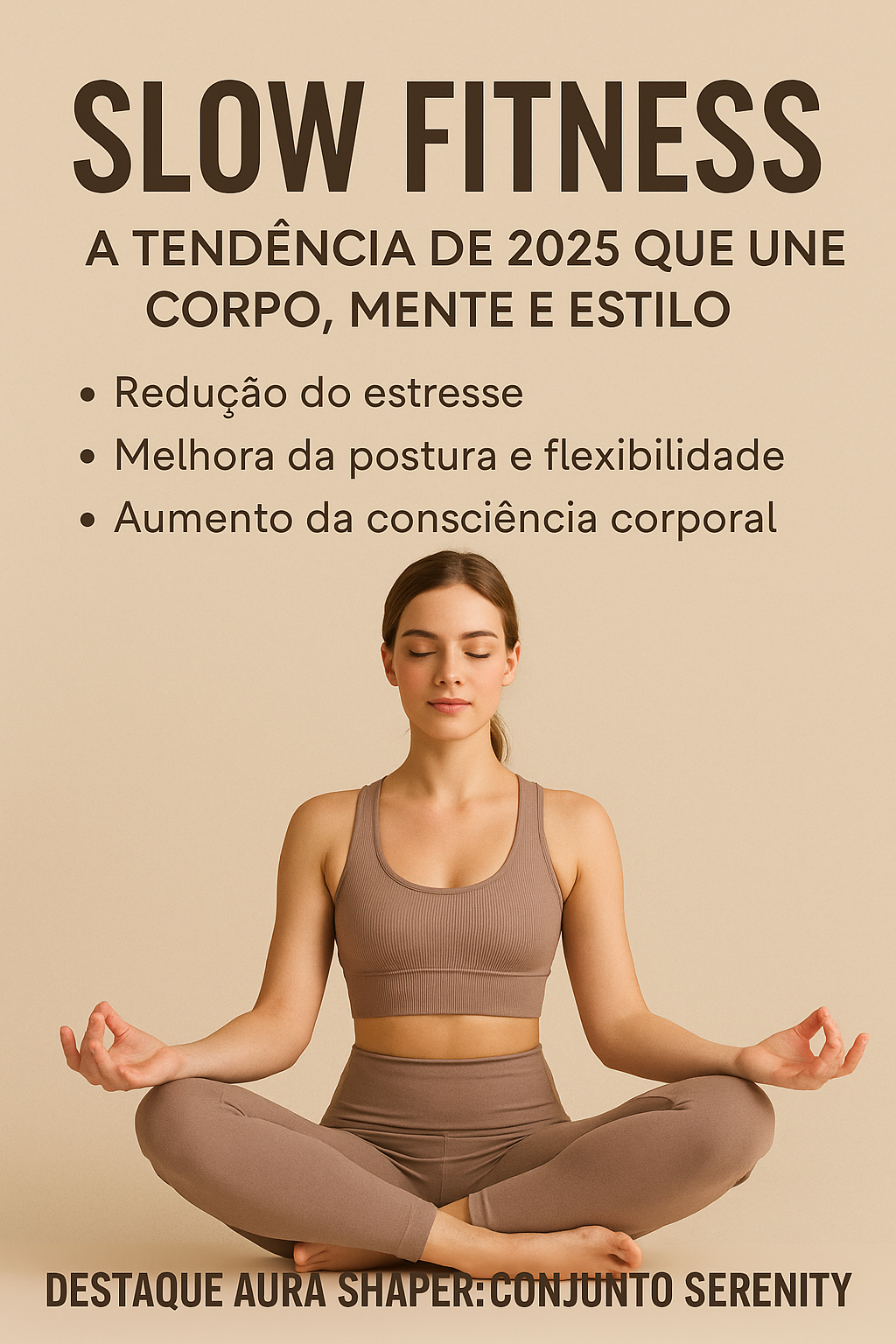 🧘‍♀️ "Slow Fitness": A Tendência de 2025 que Une Corpo, Mente e Estilo