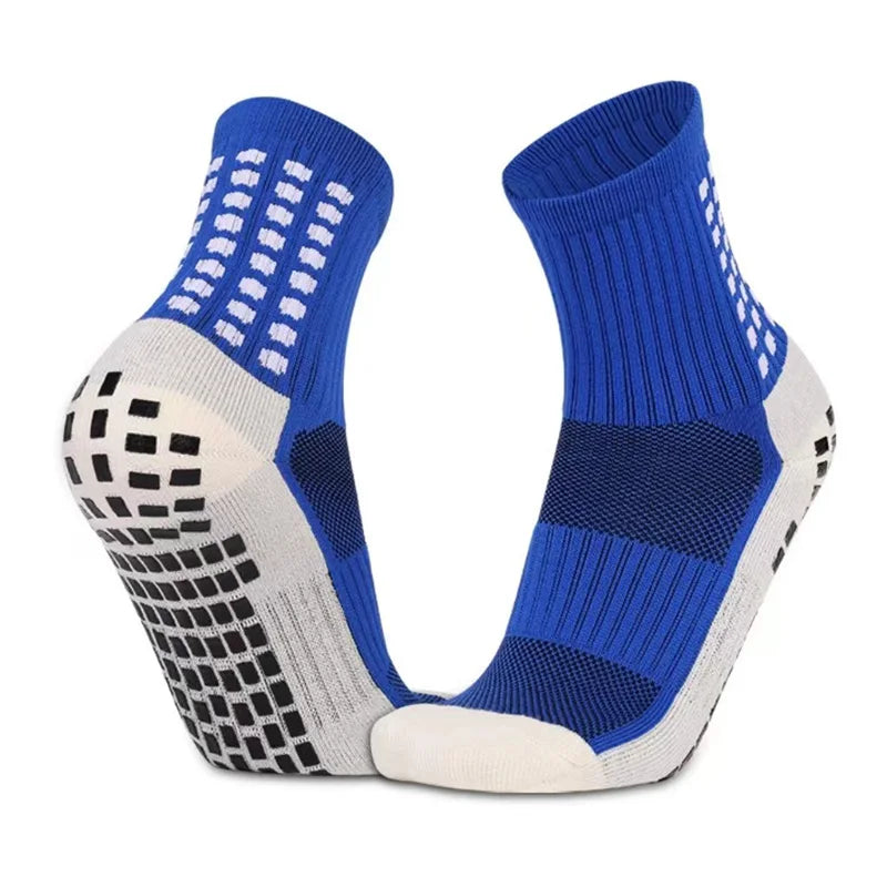 Meia Antiderrapante Esportiva Aura Shaper – Kit 6 Pares - Grip Silicone Profissional para Futebol, Corrida e Treinos | Envio Grátis Brasil