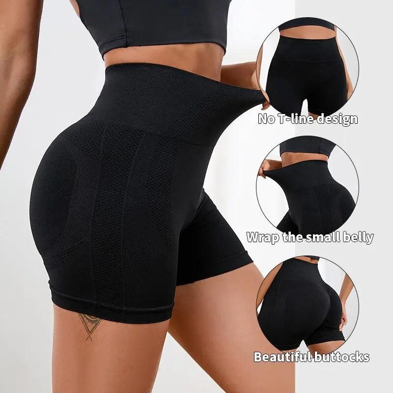 Shorts Fitness Feminino | Modelagem que Levanta e Seca Rapidamente | Controle de Barriga - Aura Beauty 