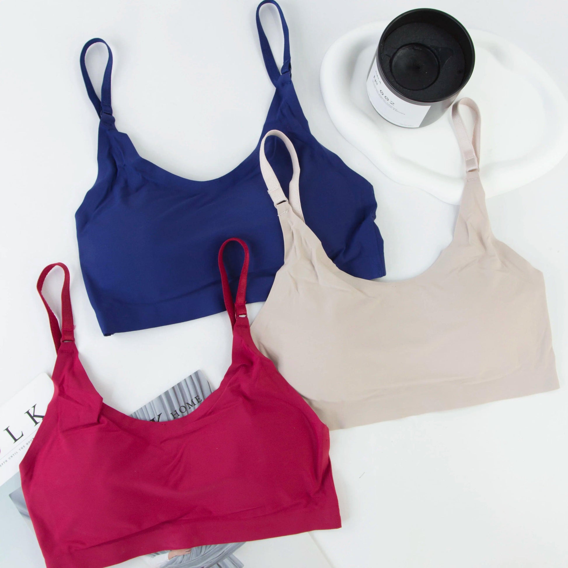 Sutiã Top Seamless Sexy: Confortável, Sem Marcas e Discreto
